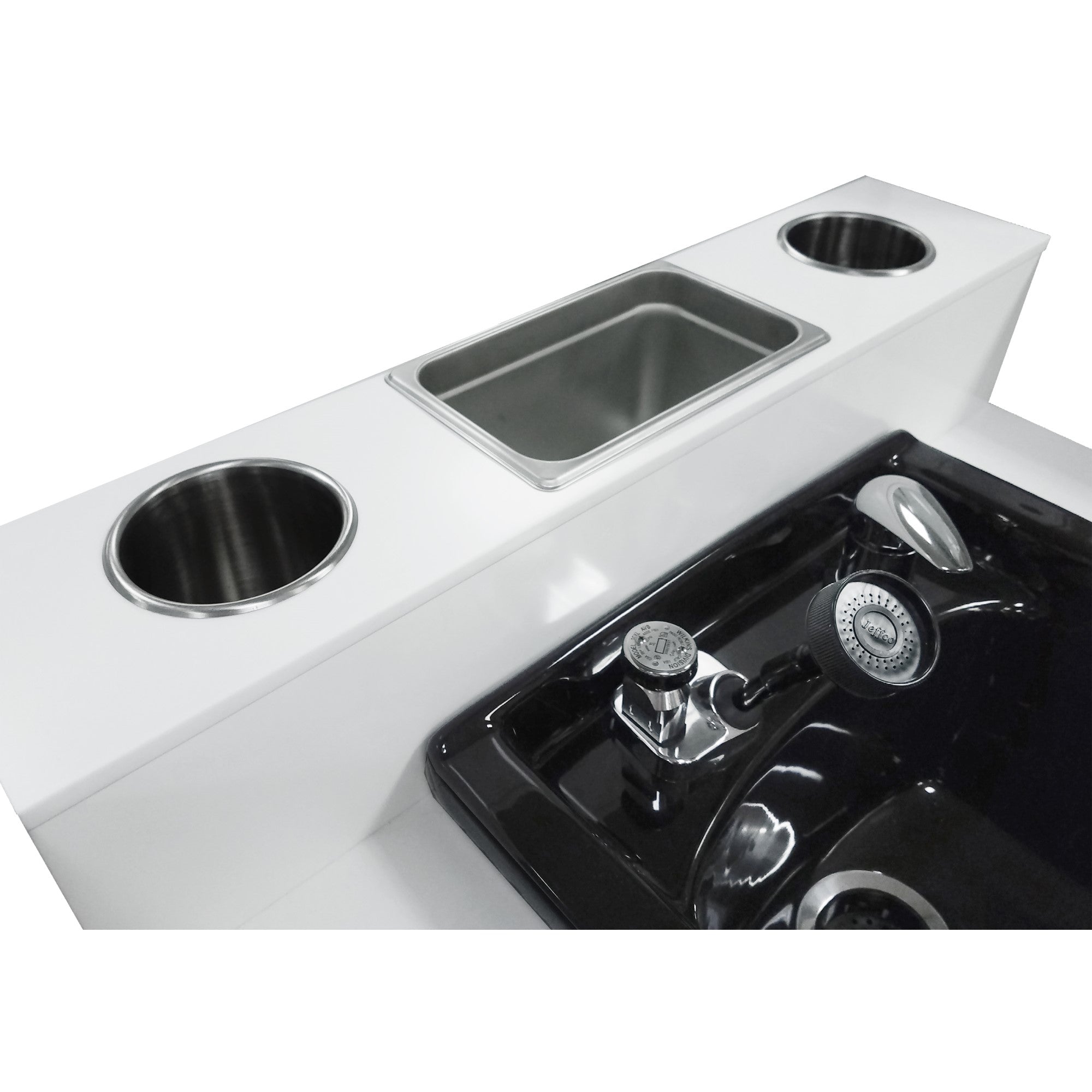 Sturdy Anchor Cabinet with Stainless Steel Bowl - Perfect for Kitchen Storage & Organization | Durable Bathroom Vanity Sink Base with Waterproof Design