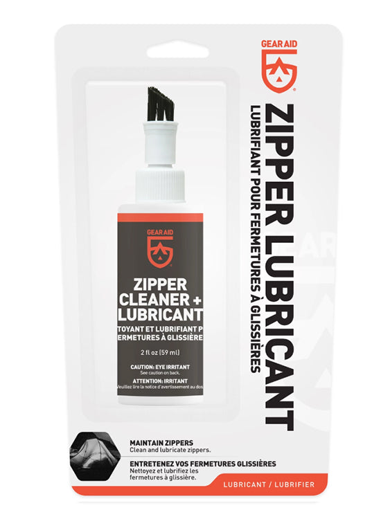 Gear Aid (McNett) Zipper Lubricant - Waterproof Zipper Wax for Smooth Operation - Ideal for Jackets, Bags & Outdoor Gear