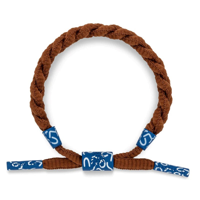 Rastaclat Lead Forth Bracelet - Medium/Large Size - Premium Brown Wristband for Men & Women - Perfect for Casual Wear, Sports & Outdoor Activities