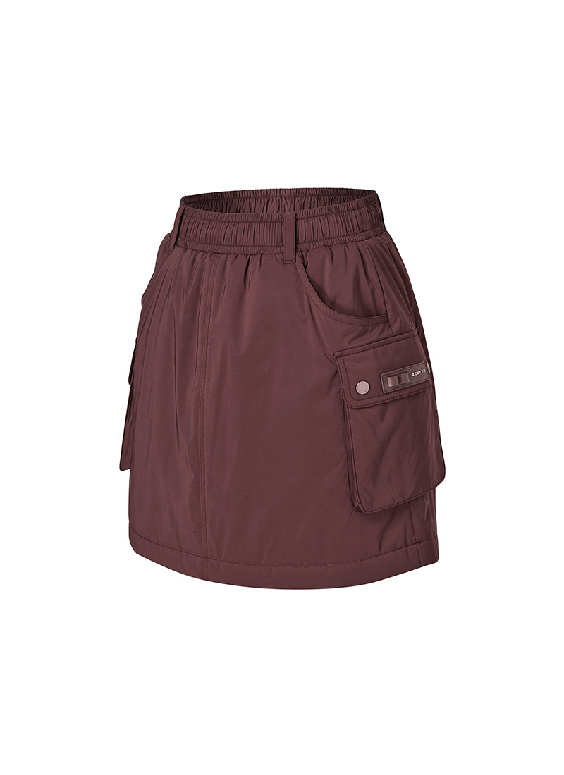 Stylish Out Pocket Padded Mini Skirt for Women - Comfortable Stretch Denim Short Skirt with Pockets - Perfect for Casual Wear, Night Out, and Summer Fashion