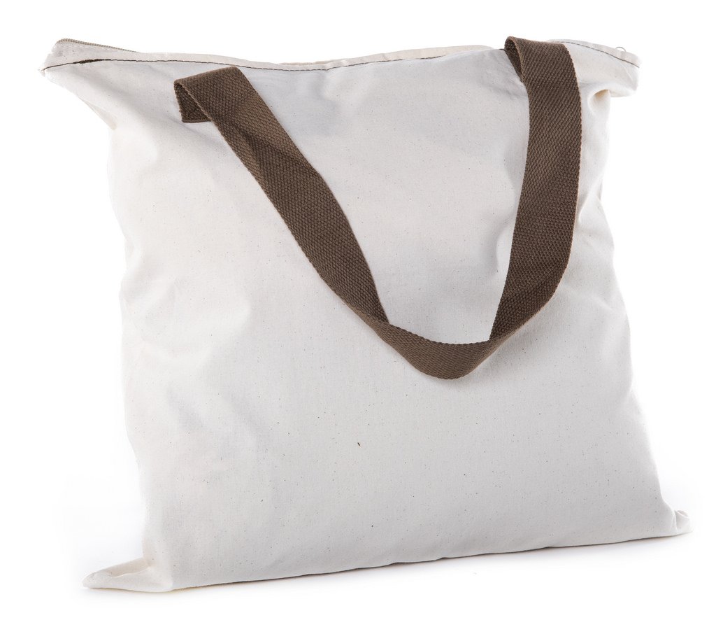 Mato & Hash Canvas Tote Bag with Zipper Closure & Interior Pocket - Durable Cotton Shopping Bag for Groceries, Beach, Work & Travel