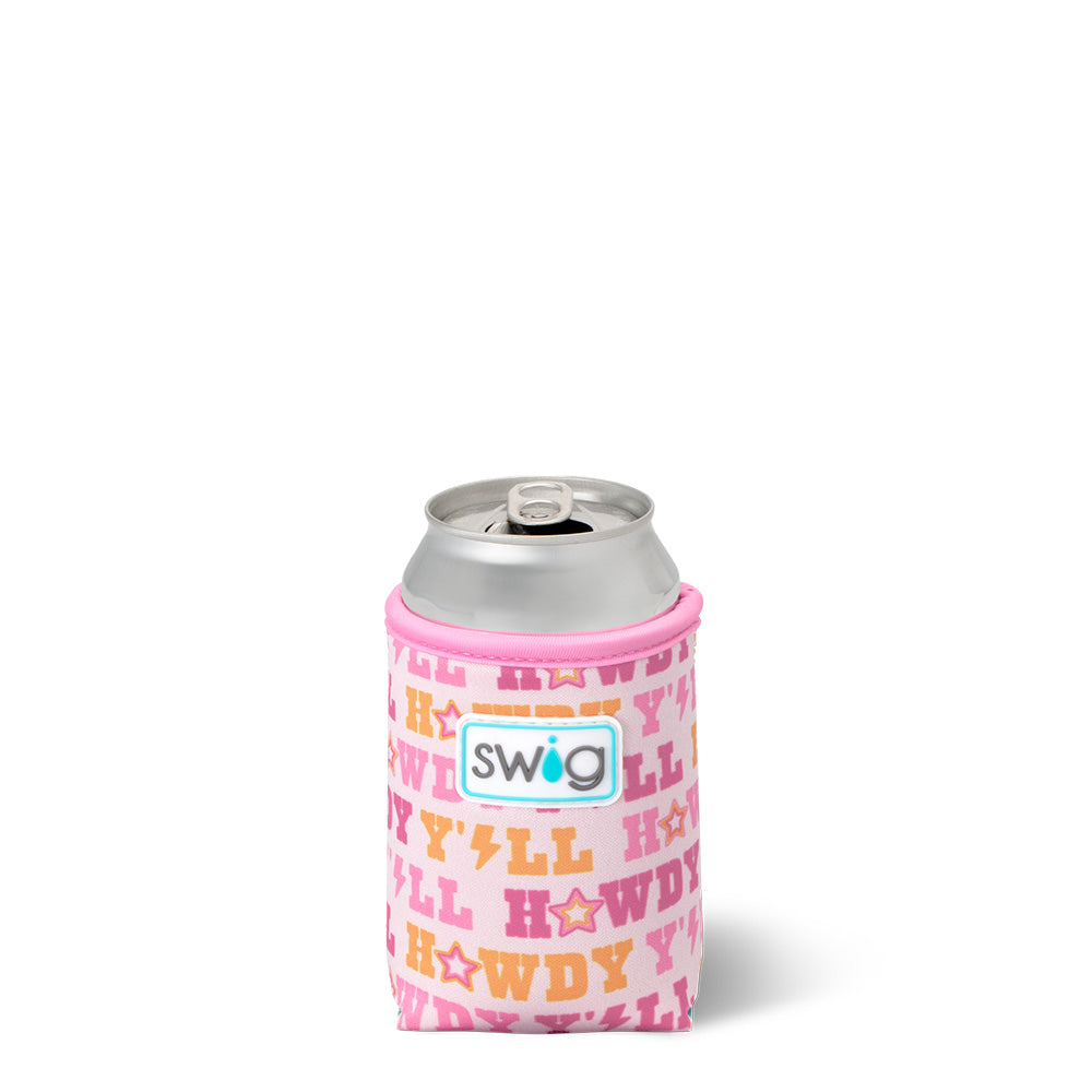 Howdy Y'all Can Coolie - Insulated Beer Can Cooler for Outdoor Parties, Camping & BBQs - Keeps Drinks Cold for Hours - Perfect for Tailgating, Beach Days & Summer Gatherings