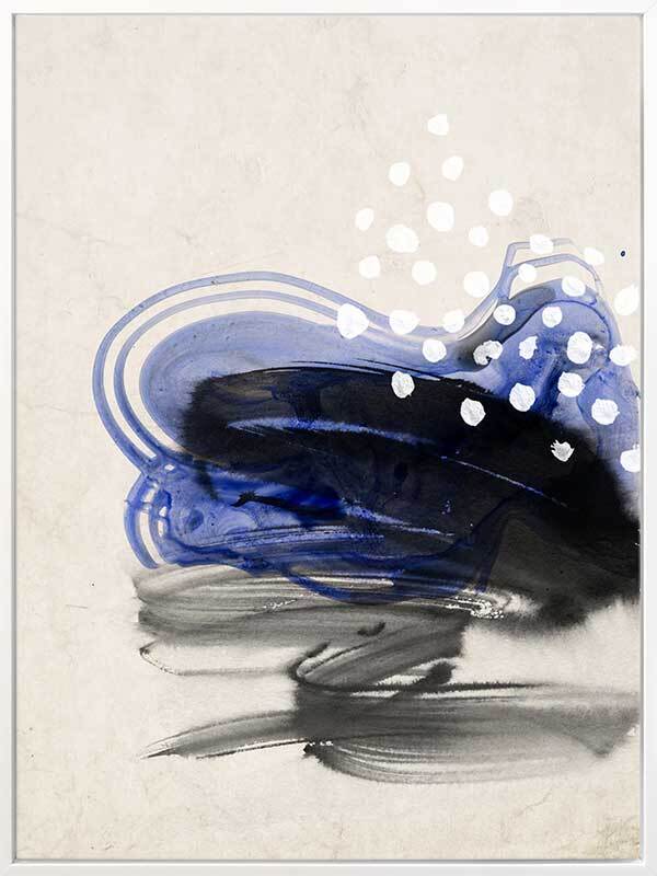 Awash I Canvas Art Print - Modern Abstract Wall Decor for Living Room, Bedroom & Office - Perfect for Home & Office Decor