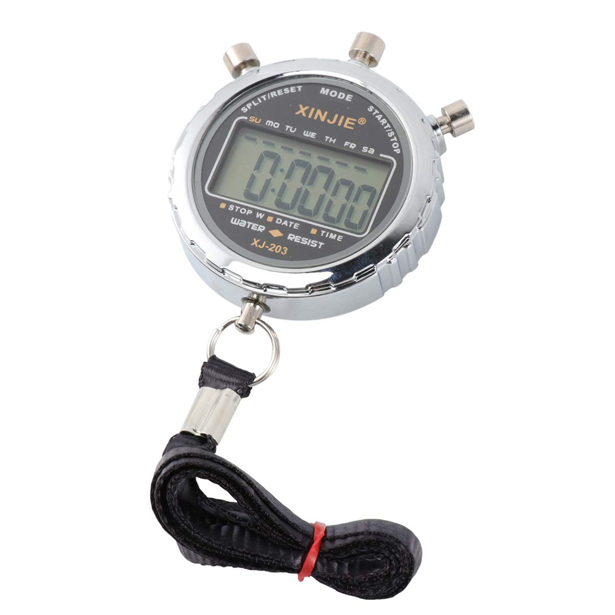 ULTECHNOVO Digital Stopwatch - Extra Large LCD Display, Waterproof Metal Chronograph with Big Buttons for Sports, Running, Swimming & Fitness Training | Handheld Timer for Coaches, Athletes & Timekeeping