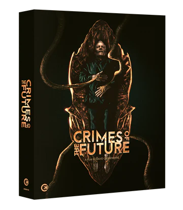 Crimes of the Future 4K UHD + Blu-ray | Sci-Fi Thriller Movie | Home Theater Entertainment & Collector's Edition