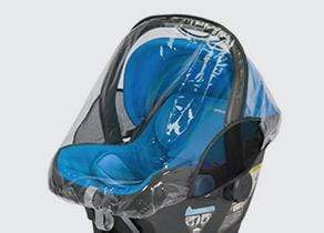 UPPAbaby Mesa Universal Infant Car Seat Rain Shield - Waterproof Cover for Baby Stroller & Car Seat - Perfect for Rainy Days & Outdoor Adventures