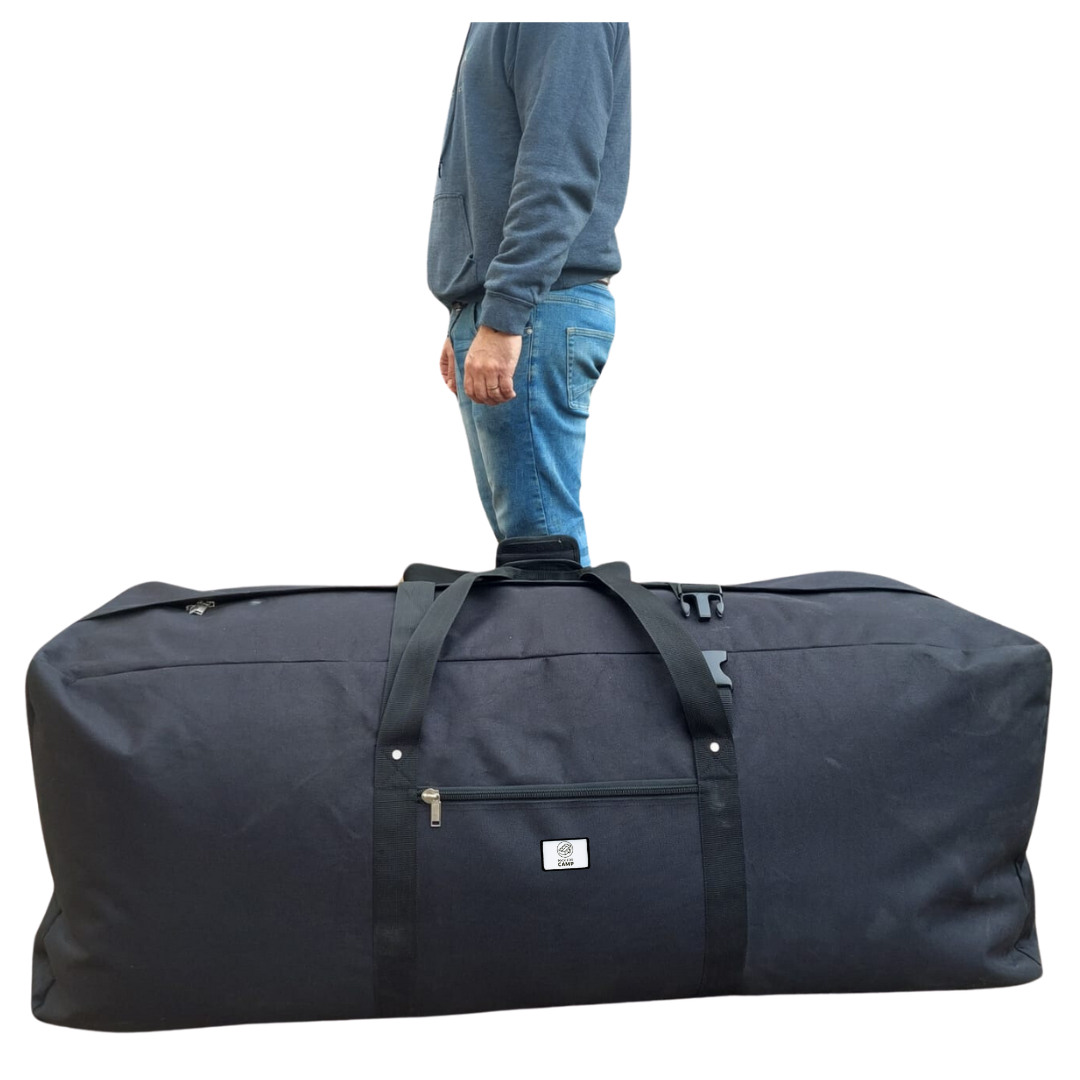 Jumbo 52 Soft Trunk Square Duffel Cargo Sports Equipment Bag - Personalized Custom Name - Perfect for Gym, Travel & Sports Gear Storage