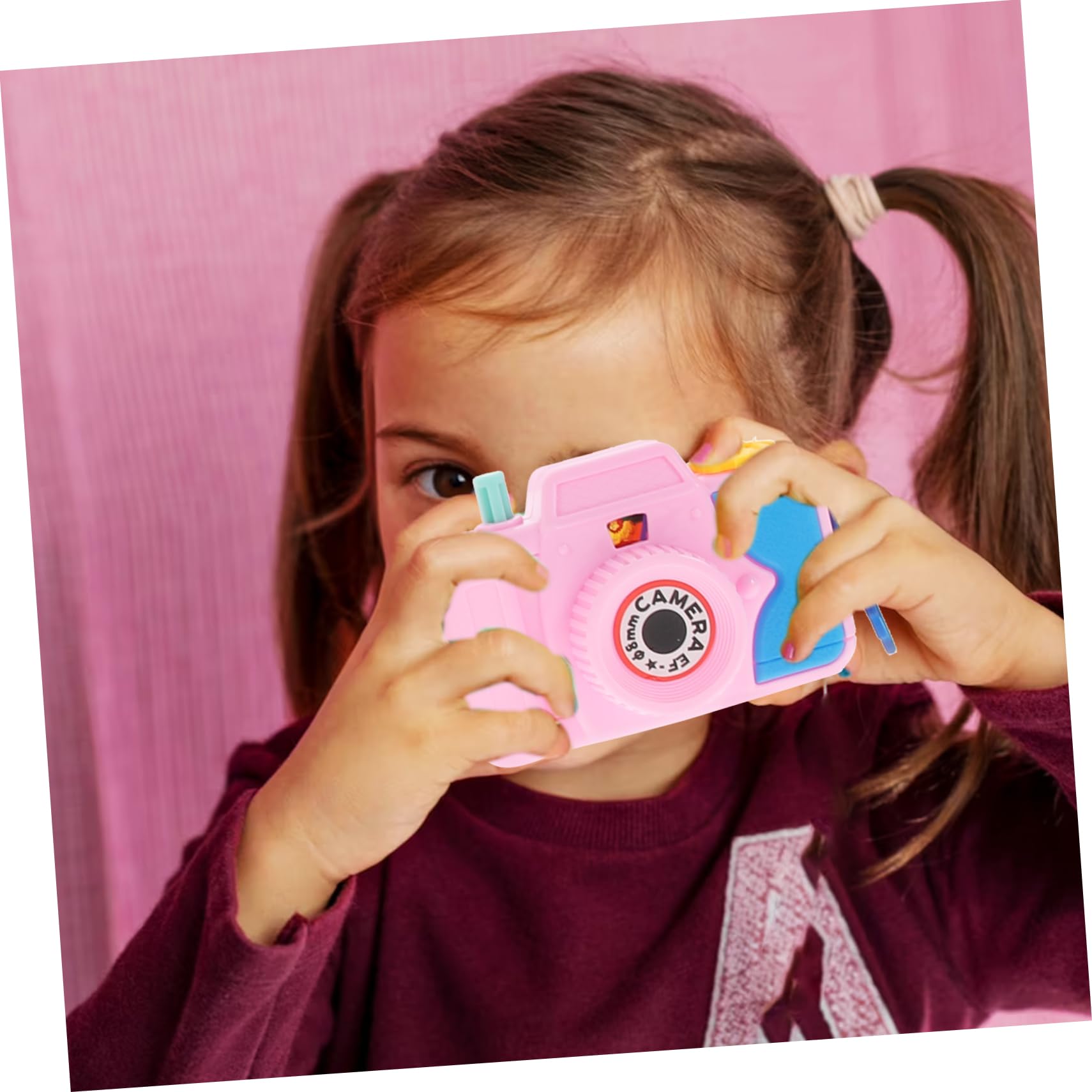 10-Piece Animal Camera Toy Set - Mini Cartoon Projection Video Cameras for Kids Birthday Party Favors & Fun Playtime Activities