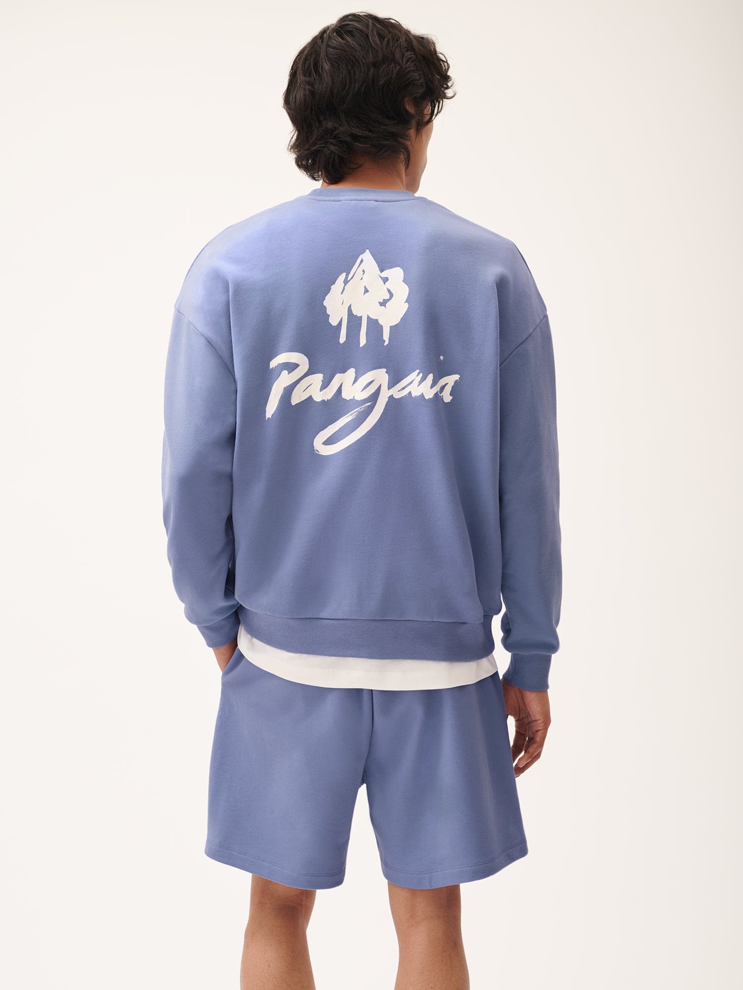 Men's One Forest Graphic Sweatshirt - Aster Purple Color Pullover Hoodie for Casual Wear, Street Fashion & Outdoor Activities