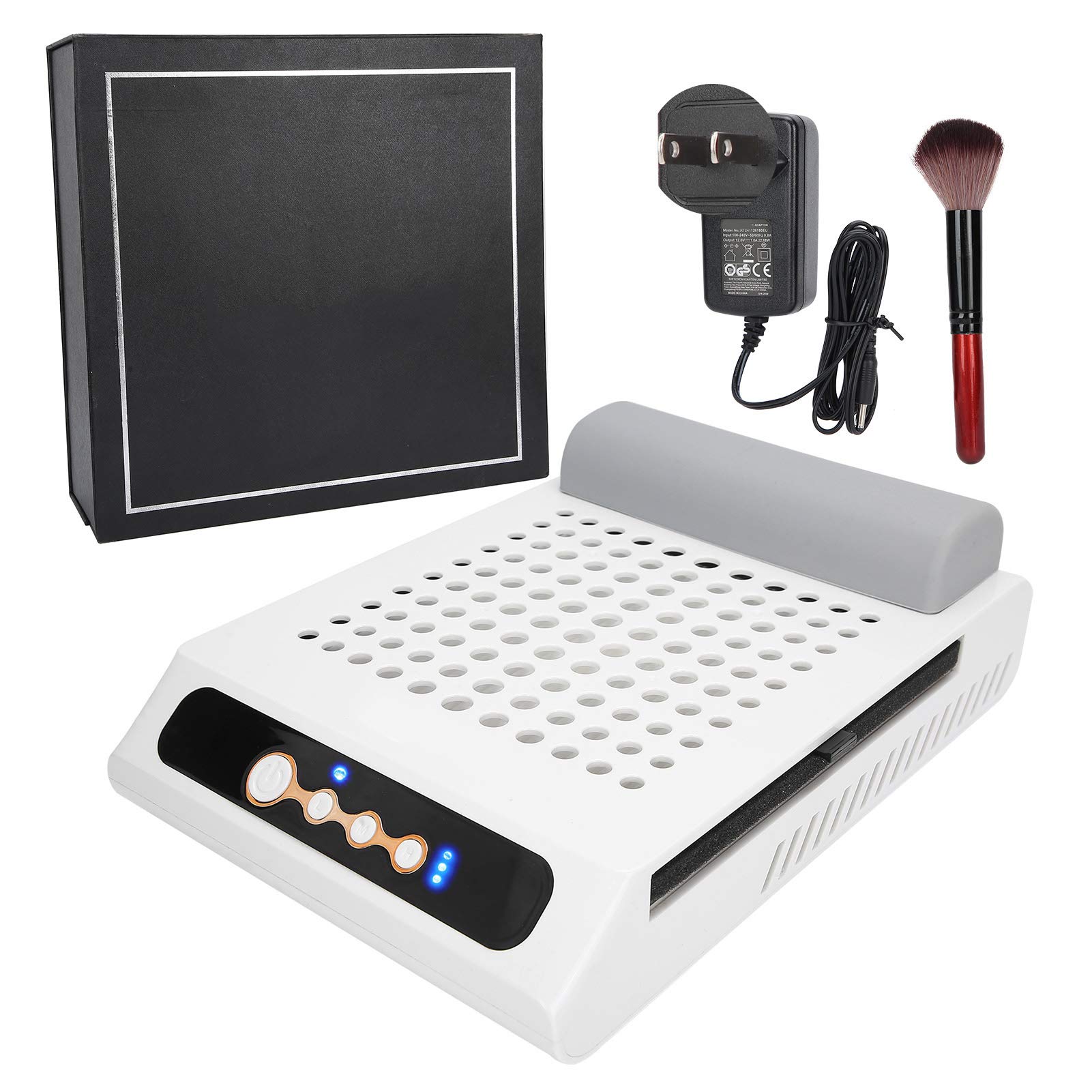 **ANGGREK 70W Nail Dust Collector Vacuum - Strong Suction Manicure Tool with US Plug for Nail Salons & Home Use**    **使用场景:** Perfect for professional nail salons, home manicures, acrylic nail applications, and gel polish removal to keep your workspace clean and dust-free.