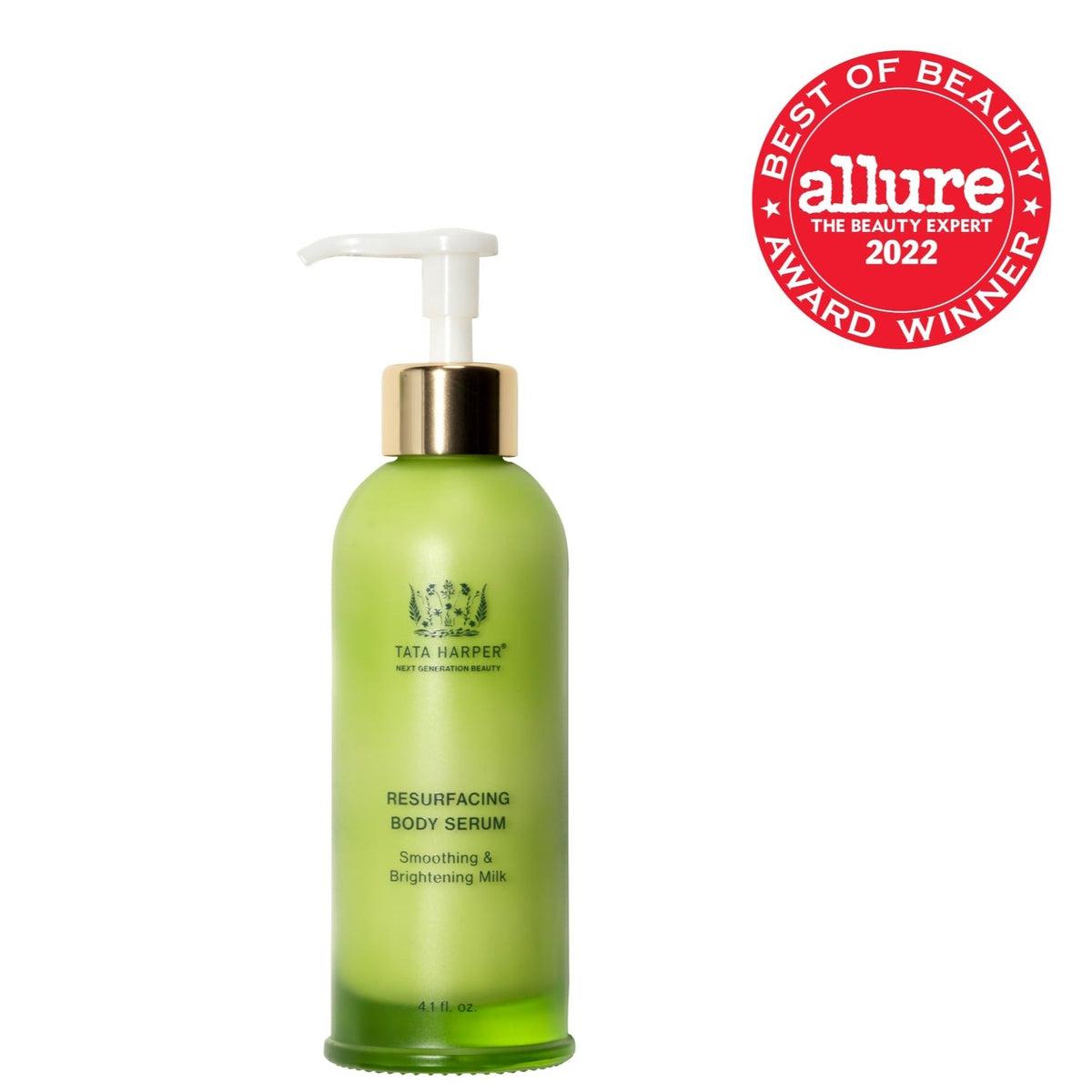Resurfacing Body Serum for Smooth & Glowing Skin - Exfoliating & Hydrating Treatment for Dry, Rough Skin - Perfect for Post-Shave, Pre-Tan & Daily Skincare Routine