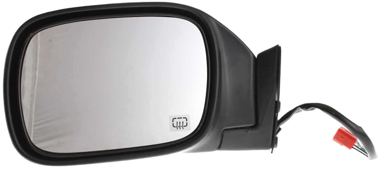 Garage-Pro Power Heated Side Mirror for Jeep Cherokee 1997-2001 - Driver Side, Textured Black, Plug & Play Installation - Perfect for Winter Driving & Enhanced Visibility