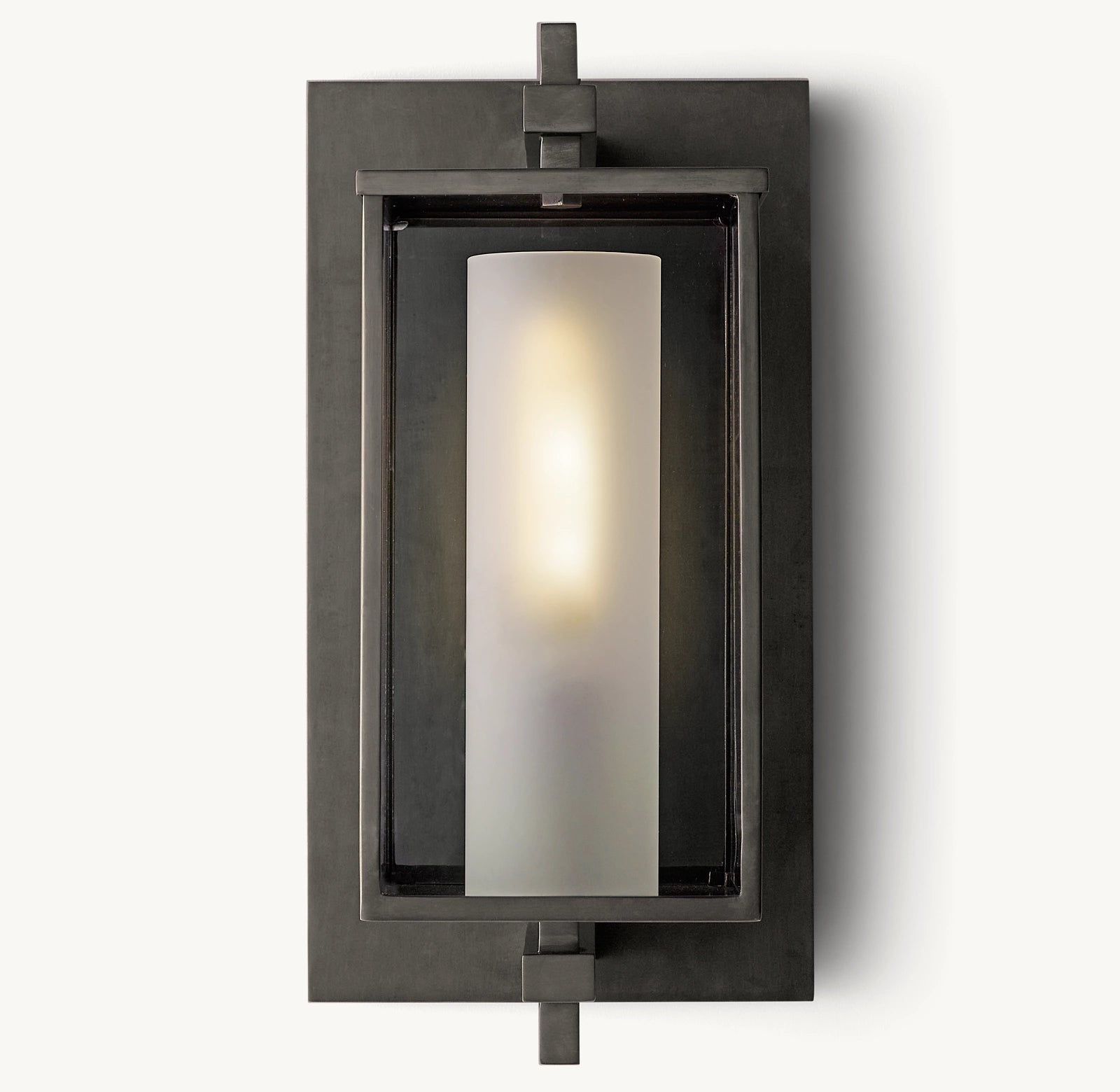 Devaux Modern Square Wall Sconce - Sleek LED Light Fixture for Bedroom, Living Room & Hallway - Energy Efficient Indoor Lighting Solution