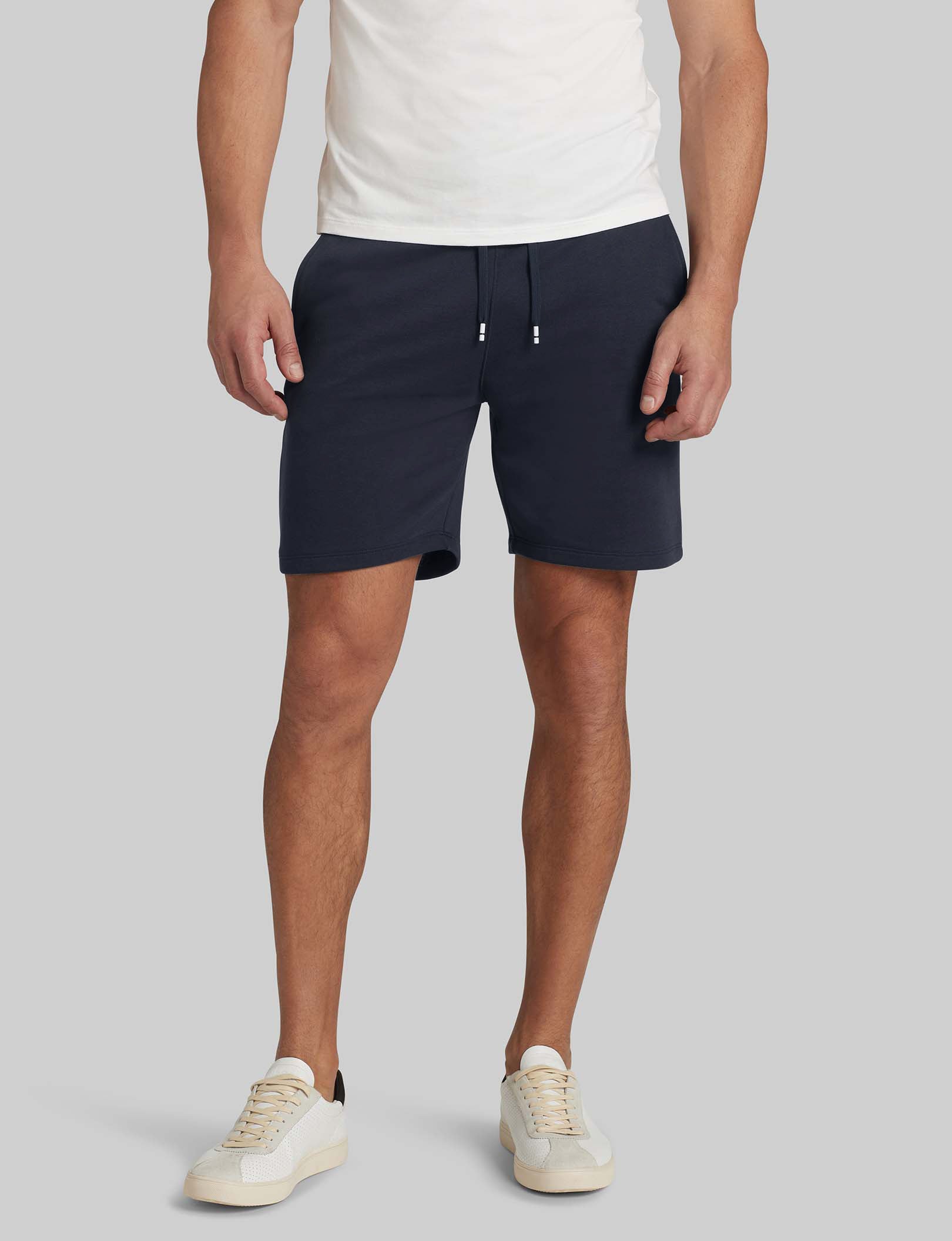 French Terry Shorts for Women - Soft & Comfortable Casual Shorts with Elastic Waistband - Perfect for Lounge, Yoga, Gym, and Summer Outfits