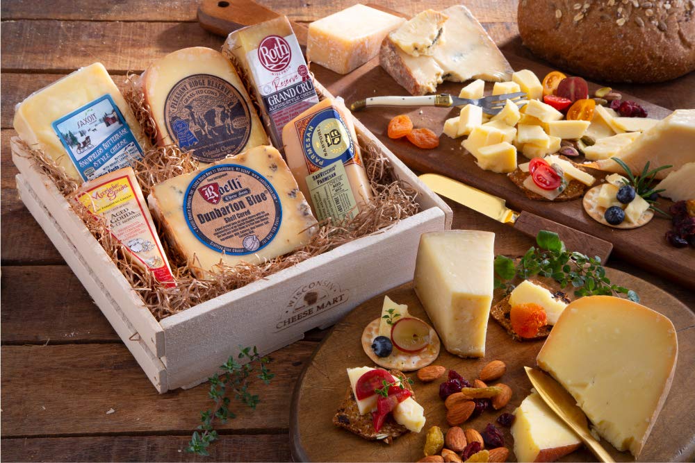 Premium Artisan Cheese Gift Box | Handcrafted Wisconsin Cheese Assortment | Award-Winning Gourmet Cheese Selection | Perfect for Charcuterie Boards, Wine Pairings & Holiday Gifting
