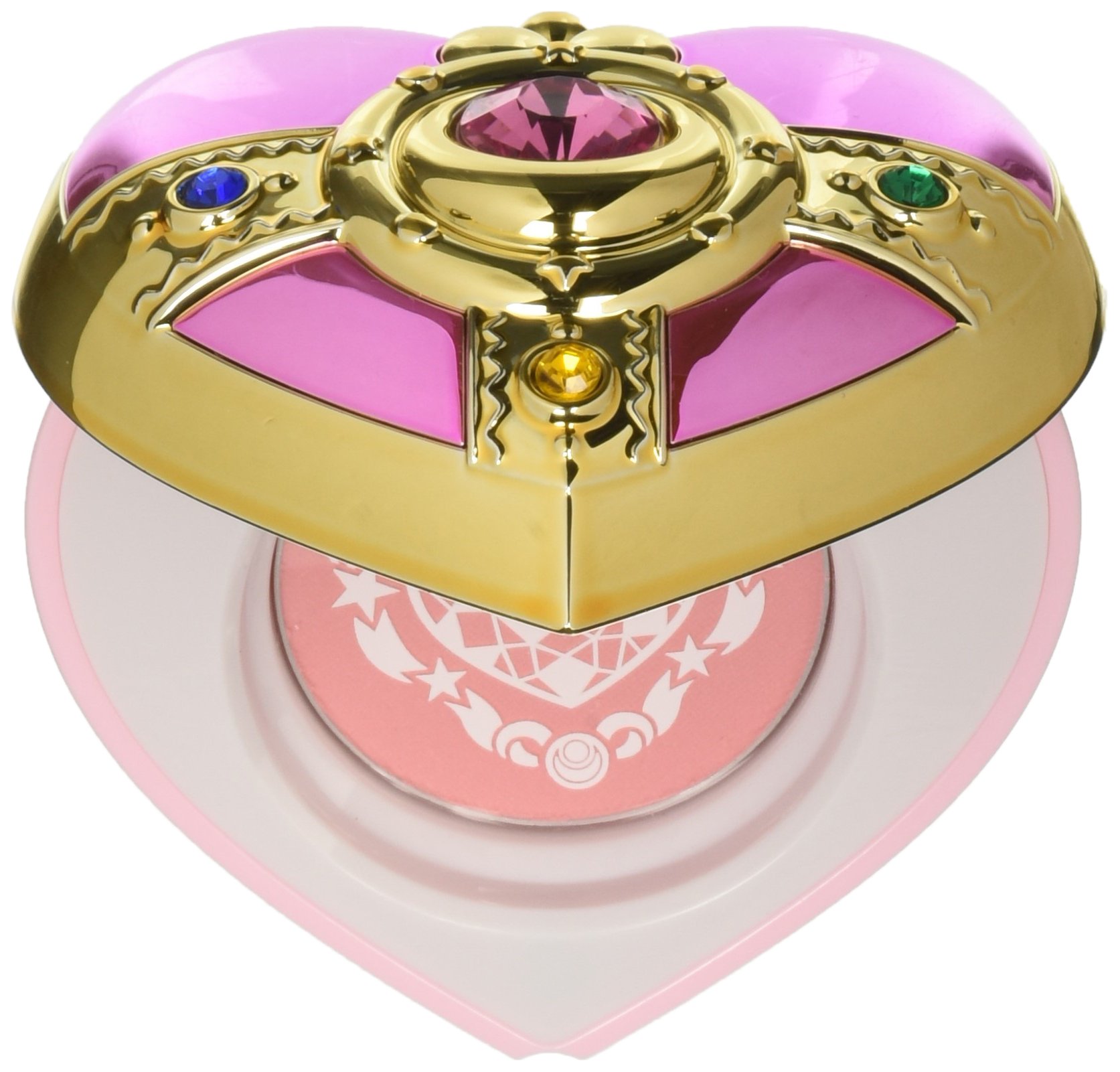 Sailor Moon Miracle Romance Cosmic Heart Powder Cheek - Sailor Moon Cosmetics by Bandai | Anime-Inspired Blush for Women | Perfect for Cosplay, Anime Conventions & Everyday Makeup Looks