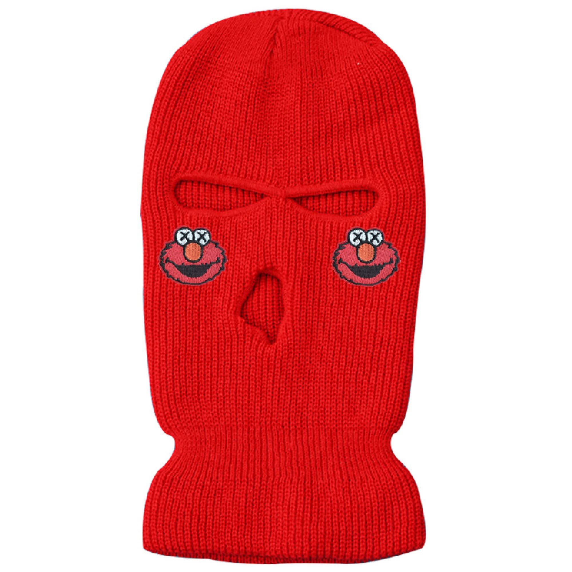 ISWMM 3-Hole Ski Mask - Wool Knit Winter Balaclava for Men & Women - Warm Windproof Face Cover for Skiing, Snowboarding, Cycling & Outdoor Activities