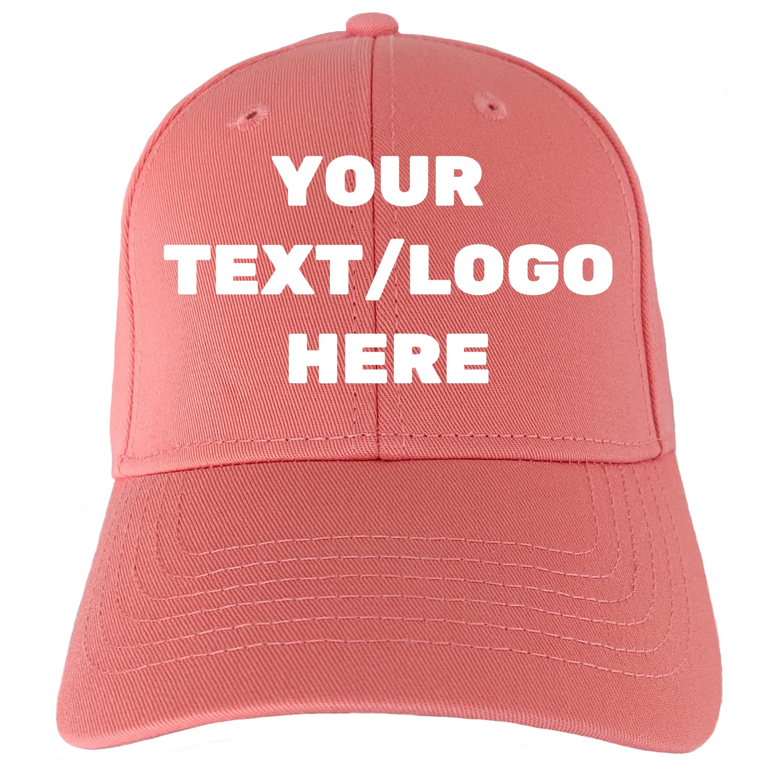 Custom Baseball Caps for Men & Women - Personalized Embroidery & Print Adjustable Cotton Dad Hats & Sun Hats | Perfect for Sports, Outdoor Activities & Fashion