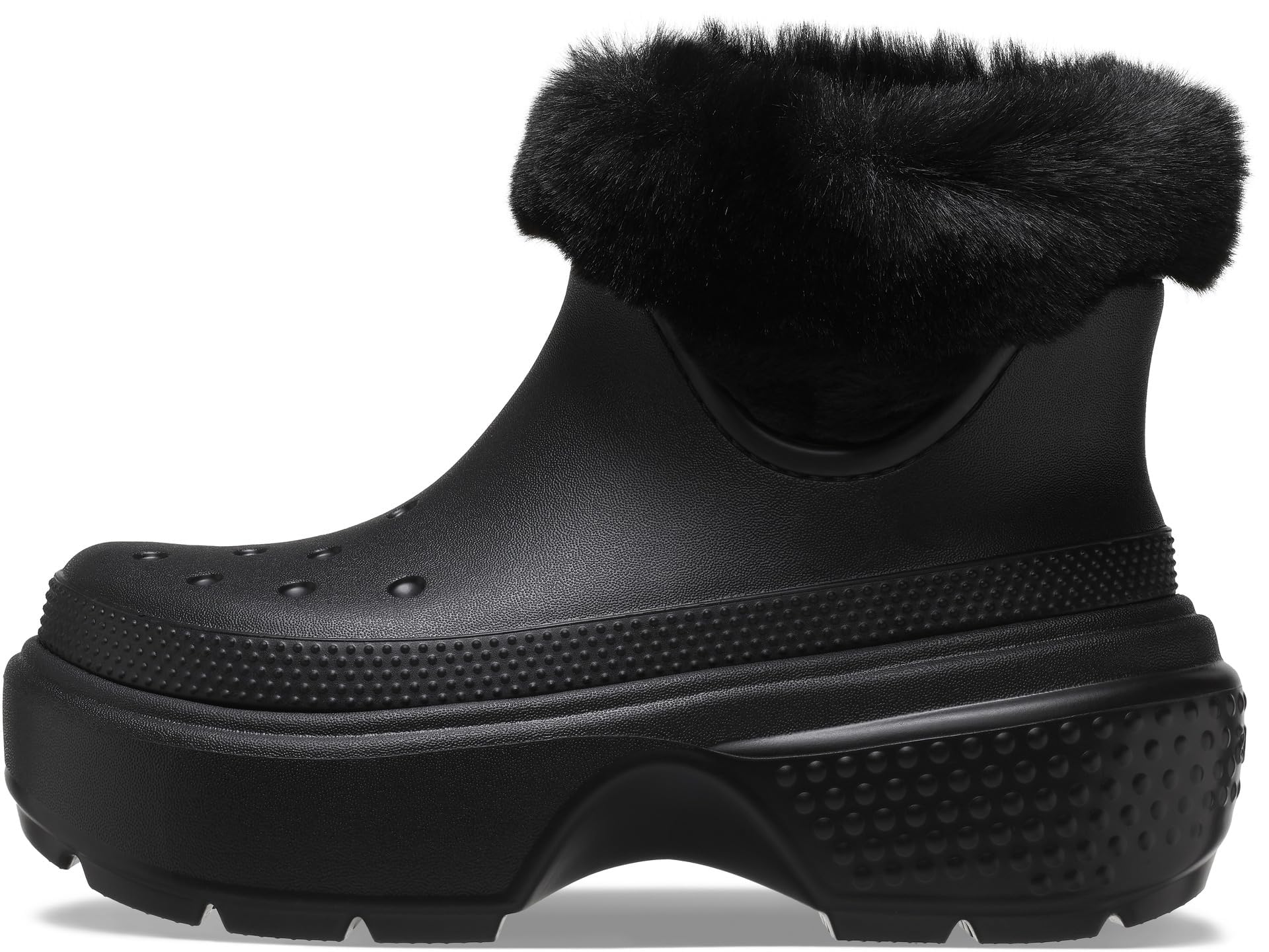 Crocs Unisex-Adult Stomp Lined Boot - Waterproof Winter Snow Boots for Men & Women | Slip Resistant Comfortable Shoes for Outdoor, Hiking & Cold Weather Activities