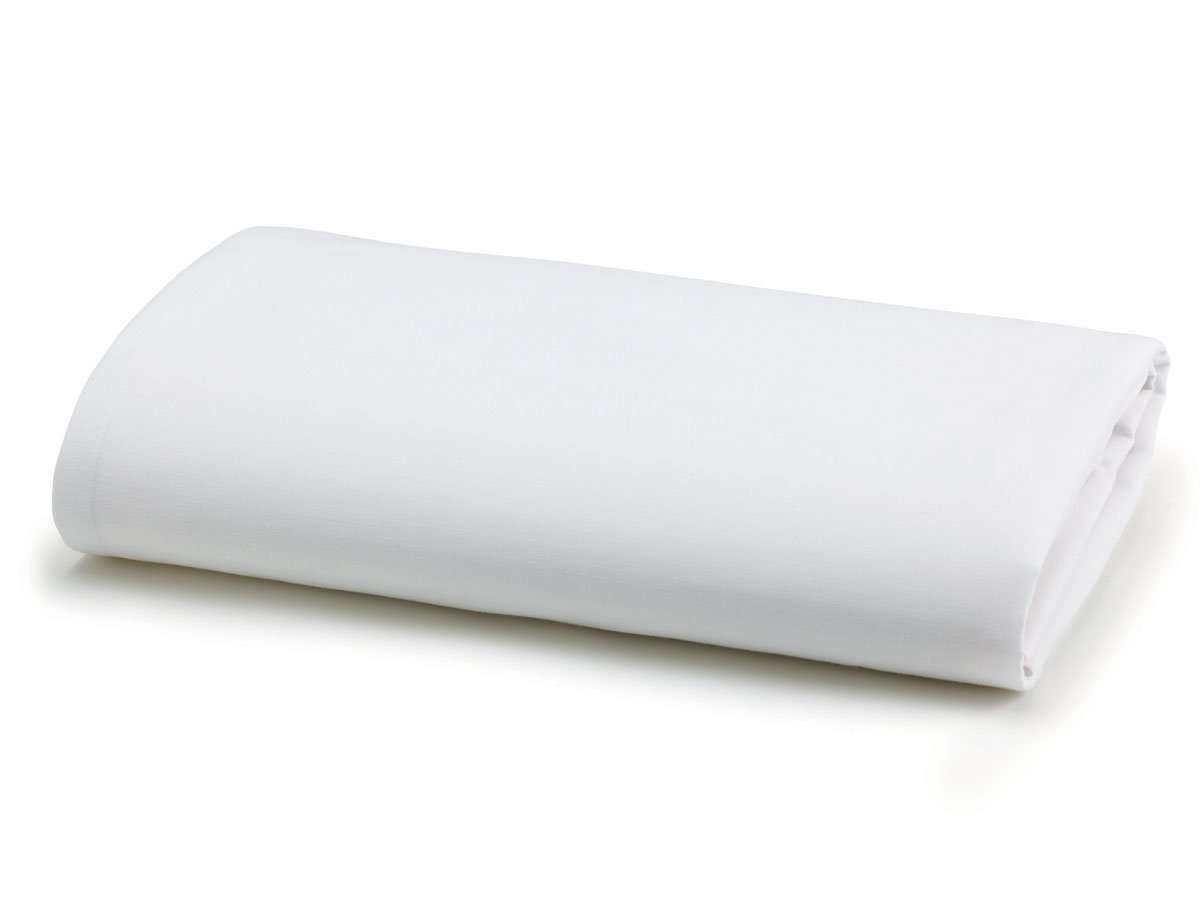 Medline Muslin Flat Sheet - White, 66 x 108 Inches (5 Dozen) - Premium Hospital & Home Bedding for Comfort & Durability