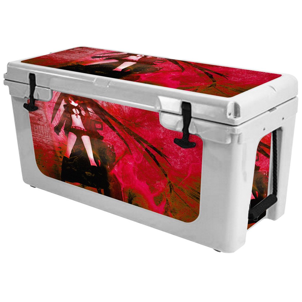 MightySkins Vinyl Decal Wrap Cover for RTIC 65 Cooler (2017 Model) - Anime Design | Protective, Durable, Custom Skin | Easy to Apply, Made in USA | Perfect for Outdoor Camping, Beach Trips, and Tailgating