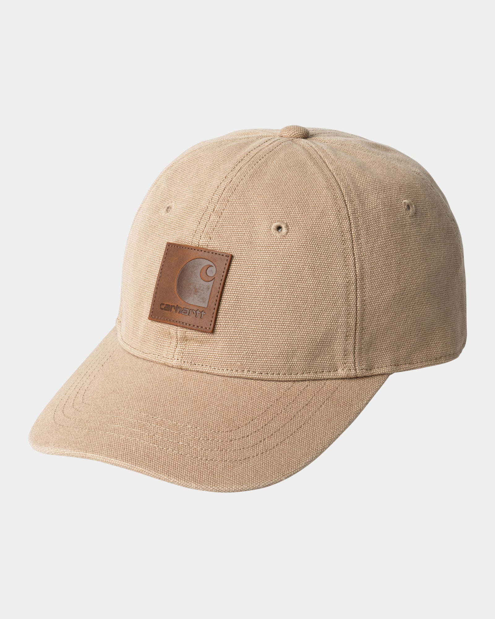 Dusty Hamilton Brown Canvas Cap - Stylish & Comfortable Unisex Baseball Hat for Outdoor Activities, Sports, and Casual Wear