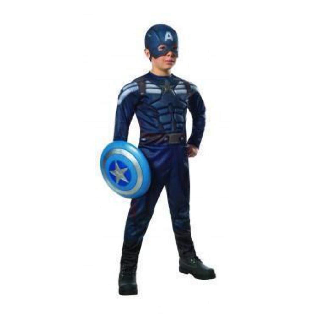 Rubies Captain America: The Winter Soldier Deluxe Stealth Suit Costume for Kids & Adults - Premium Superhero Cosplay Outfit for Halloween, Comic Con & Movie-Themed Parties