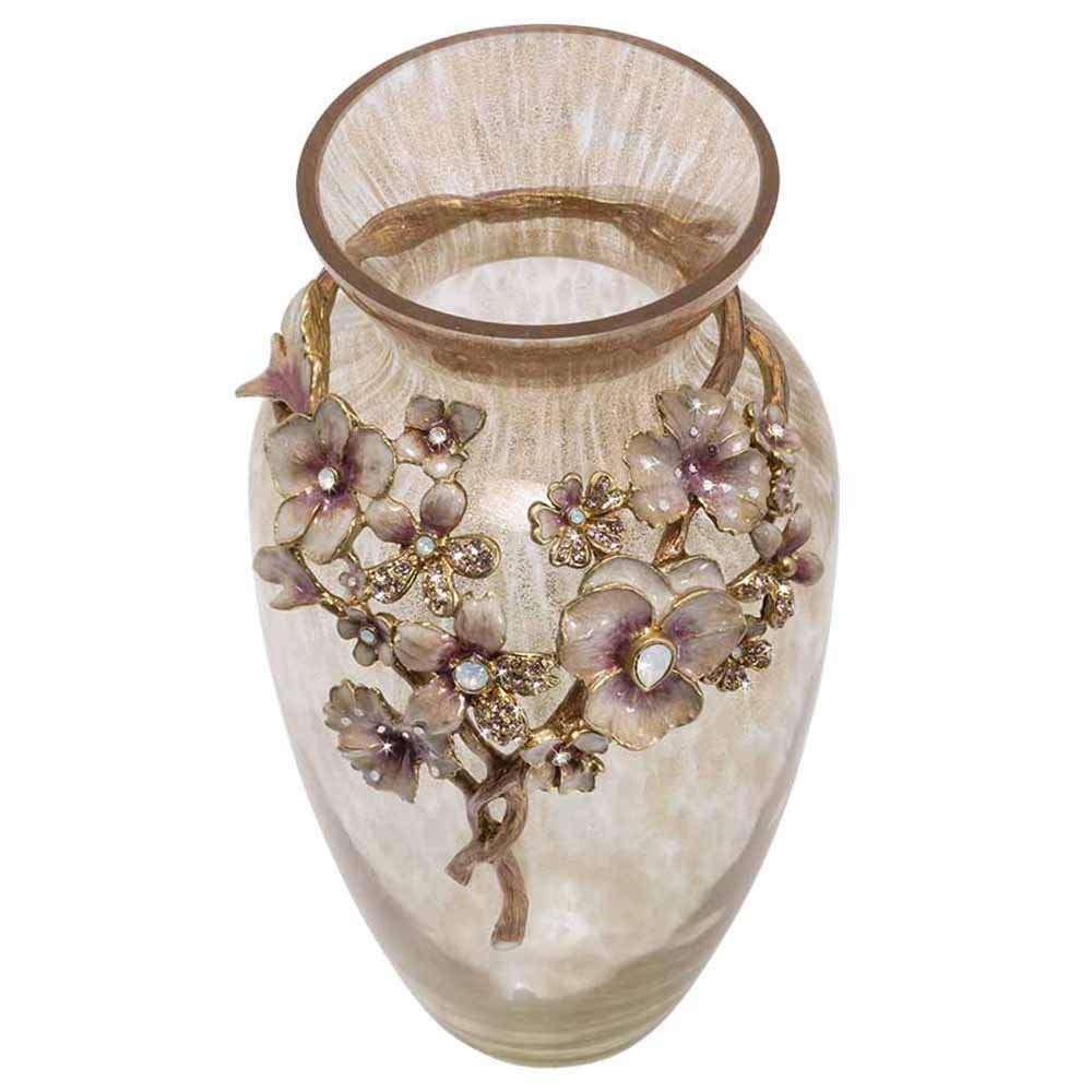 Jay Strongwater Polly Bouquet Boudoir Vase - Elegant Floral Home Decor for Bedroom, Bathroom & Living Room | Perfect Gift for Housewarming & Special Occasions | #SDH2400281