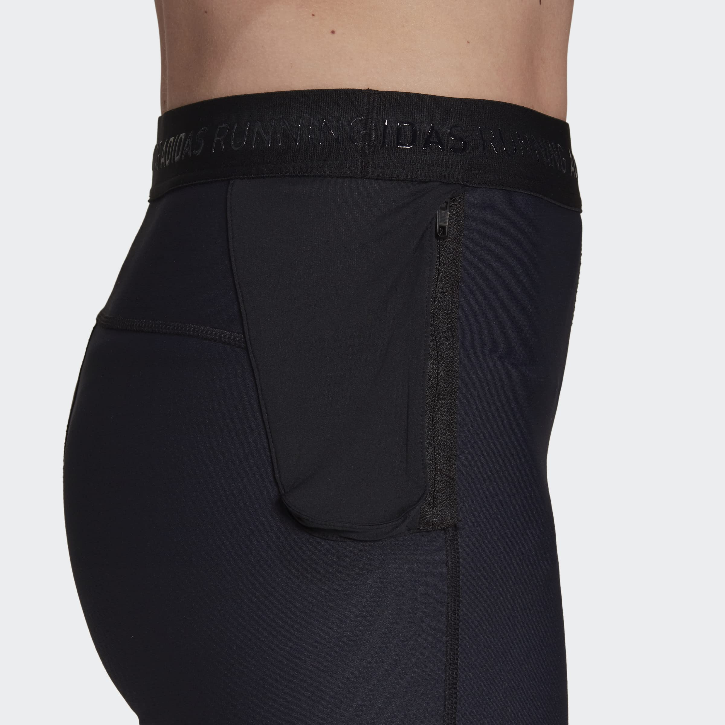 **Adidas Women's OWN The Run Cold.RDY Running Leggings - Black, Large | High-Performance Winter Running Pants for Cold Weather & Outdoor Workouts**