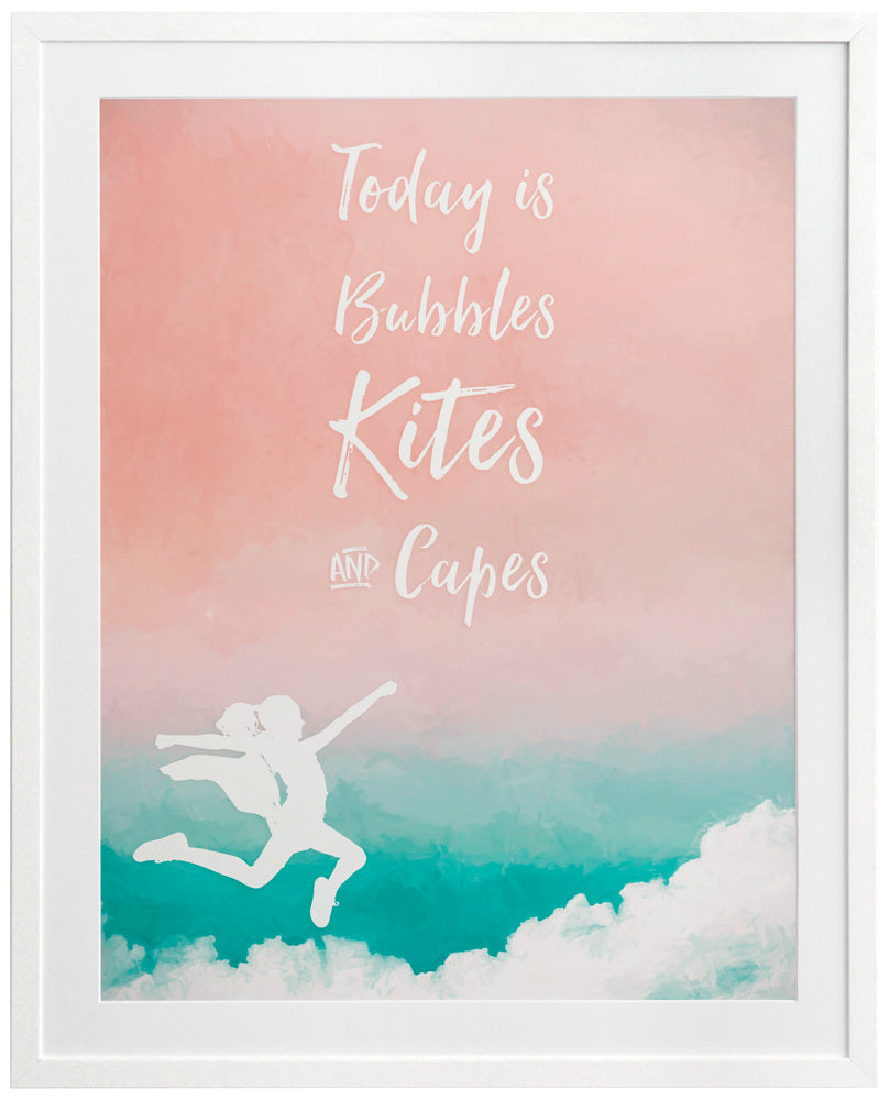Dancing Superhero Framed Wall Art Print - Superhero Decor for Bedroom, Living Room & Office - Unique Superhero Gift for Fans & Collectors