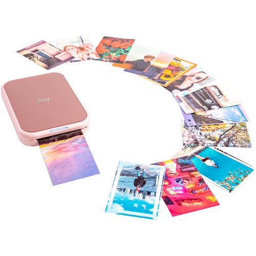 Canon IVY 2 Mini Photo Printer (Blush Pink) - Wireless Portable Instant Printer for Smartphones, Perfect for Travel, Parties & Scrapbooking