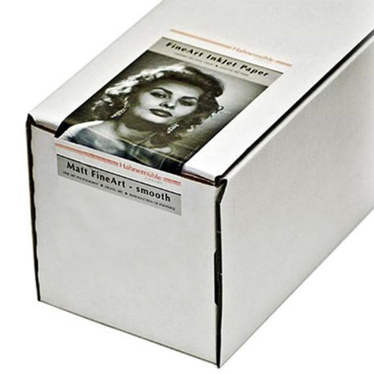 Hahnemuhle Digital FineArt PhotoLine Photo Rag - Premium Smooth Cotton Rag Paper - Bright White - Roll A1 (24 in x 39 ft) - 188 g/m2 - Ideal for Fine Art Printing, Photography & Professional Archival Projects