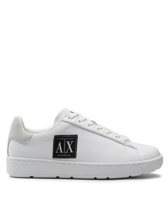 Armani Exchange White Sneakers for Men & Women | Stylish Casual Shoes for Walking, Running & Everyday Wear