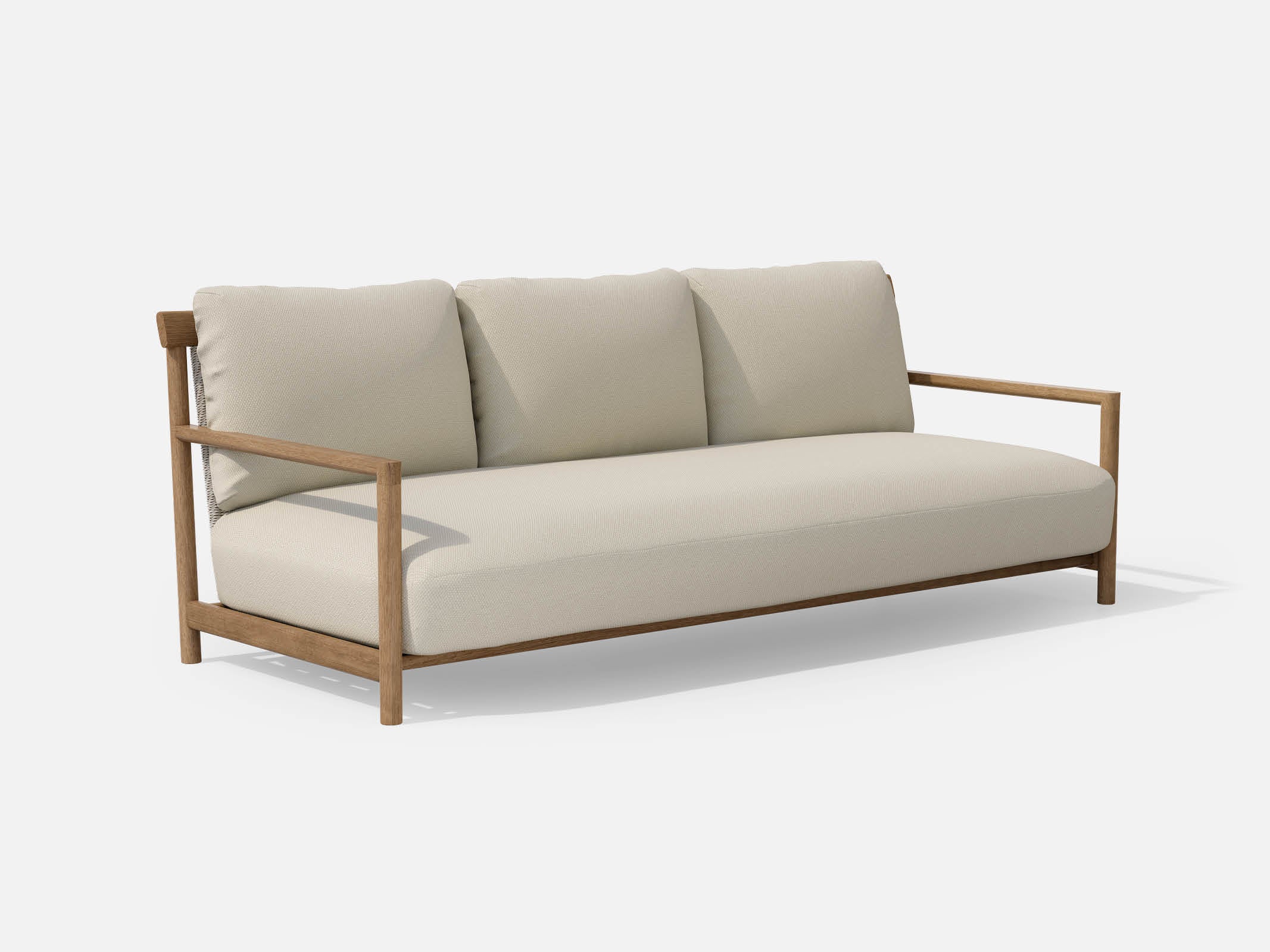 Amanu Sofa - Modern Comfortable Couch for Living Room, Lounge & Office - Stylish Upholstered Sectional with Premium Fabric - Perfect for Relaxing, Entertaining & Small Spaces
