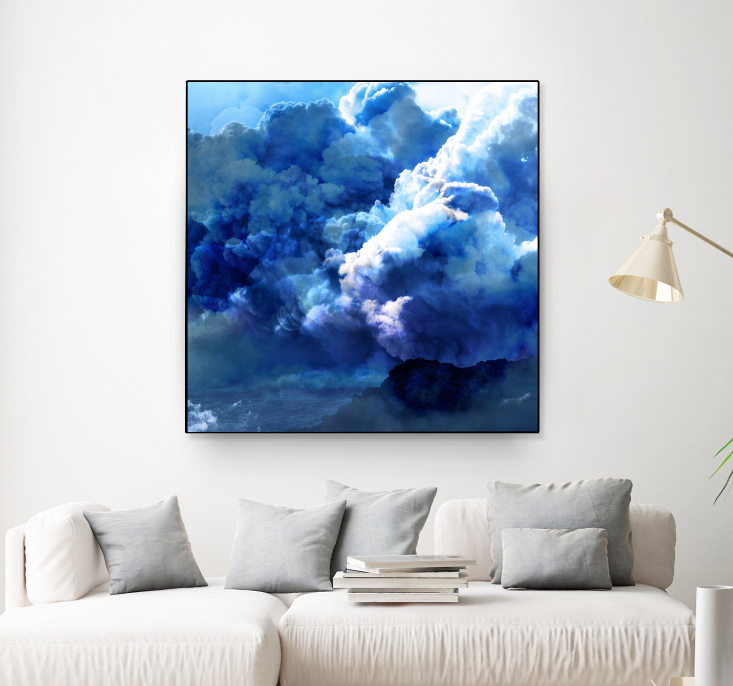 Premium Soft and Fluffy Clouds 1 - Ultra Comfortable Decorative Pillow for Home, Bedroom, and Nursery Decor - Perfect for Relaxation and Cozy Ambiance