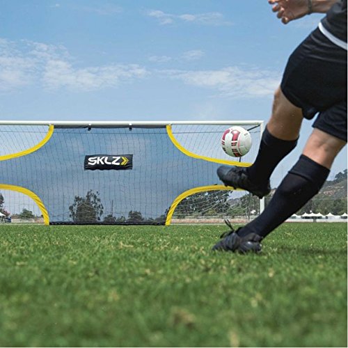 SKLZ Progt Shot 001 Soccer Training Goal Shot - Yellow/Black - Perfect for Adult Soccer Practice & Backyard Drills