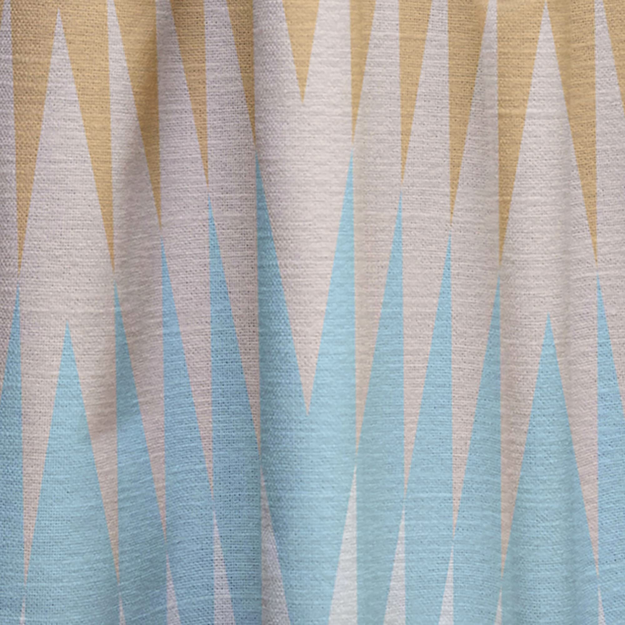 DesignQ Retro Abstract VI Thermal Insulated Curtain Panel - 52x120 Inches - Blackout Drapes for Bedroom & Living Room - Perfect for Home Decor & Light Control