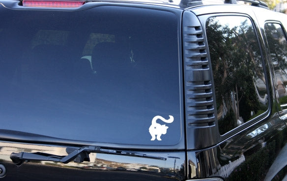 859 Funny Cat Butt Stickers - 2.5 x 2.5 Inch Waterproof Vinyl Decals for Laptops, Cars & DIY Crafts - Cute Animal Stickers for Kids & Adults