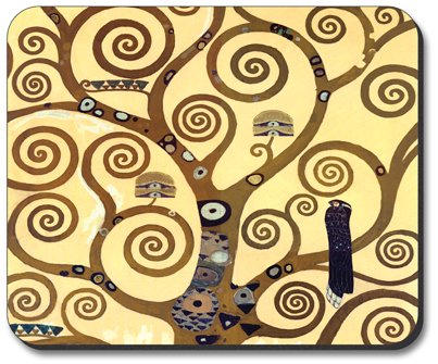 Klimt The Tree of Life Art Mouse Pad - Premium Non-Slip Gaming & Office Desk Mat for Computers, Laptops - Perfect Gift for Artists & Designers (Home Office, Gaming Setup, Creative Workspace)