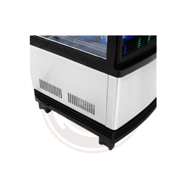 CRT 77 2R N Clear Acrylic Countertop Display Case - Perfect for Retail Stores, Bakeries & Jewelry Shops to Showcase Products