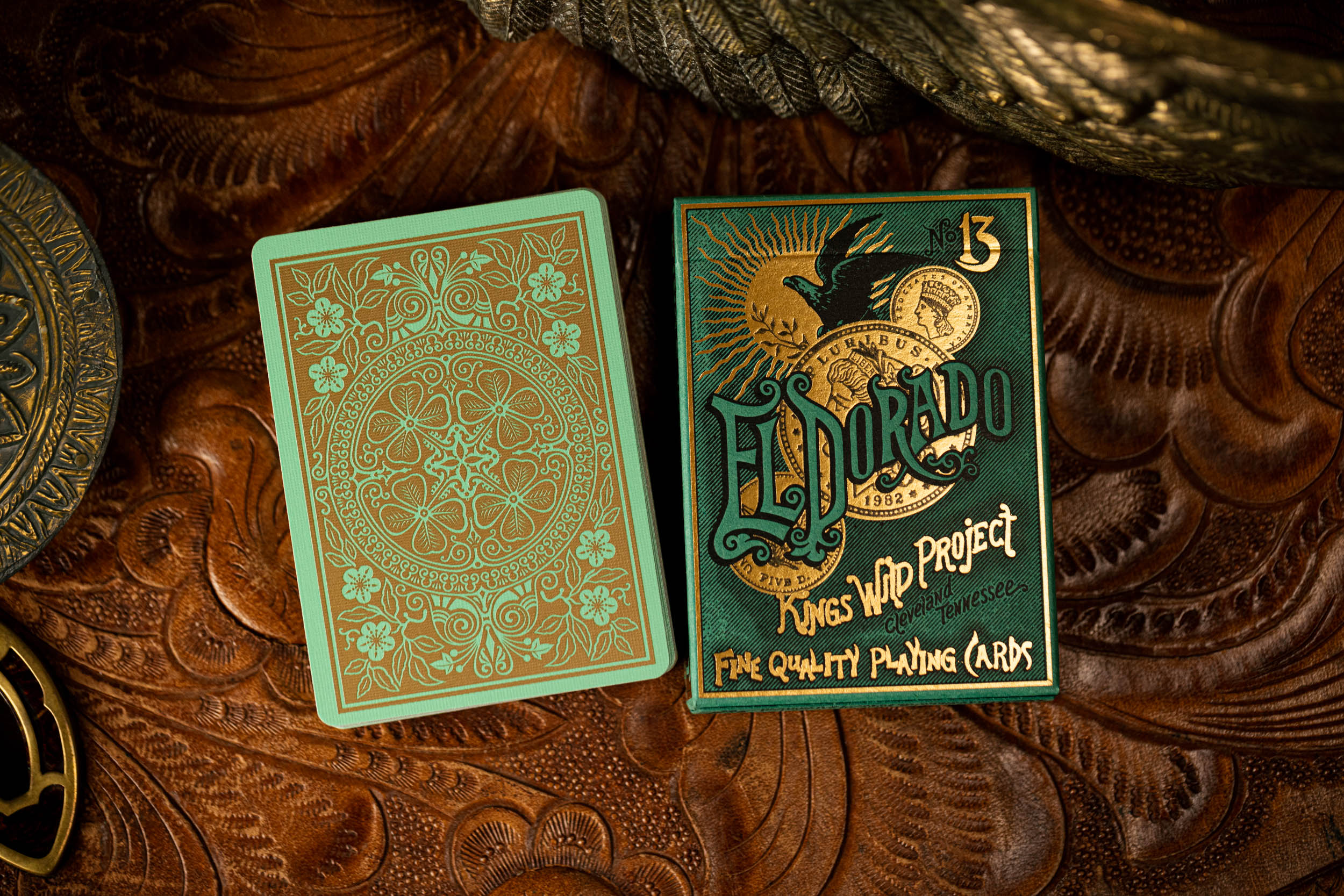 El Dorado Limited Edition Luxury Playing Cards - Premium Gold Foil Deck for Poker, Magic Tricks & Collectors - Perfect for Game Nights, Gifts & Cardistry