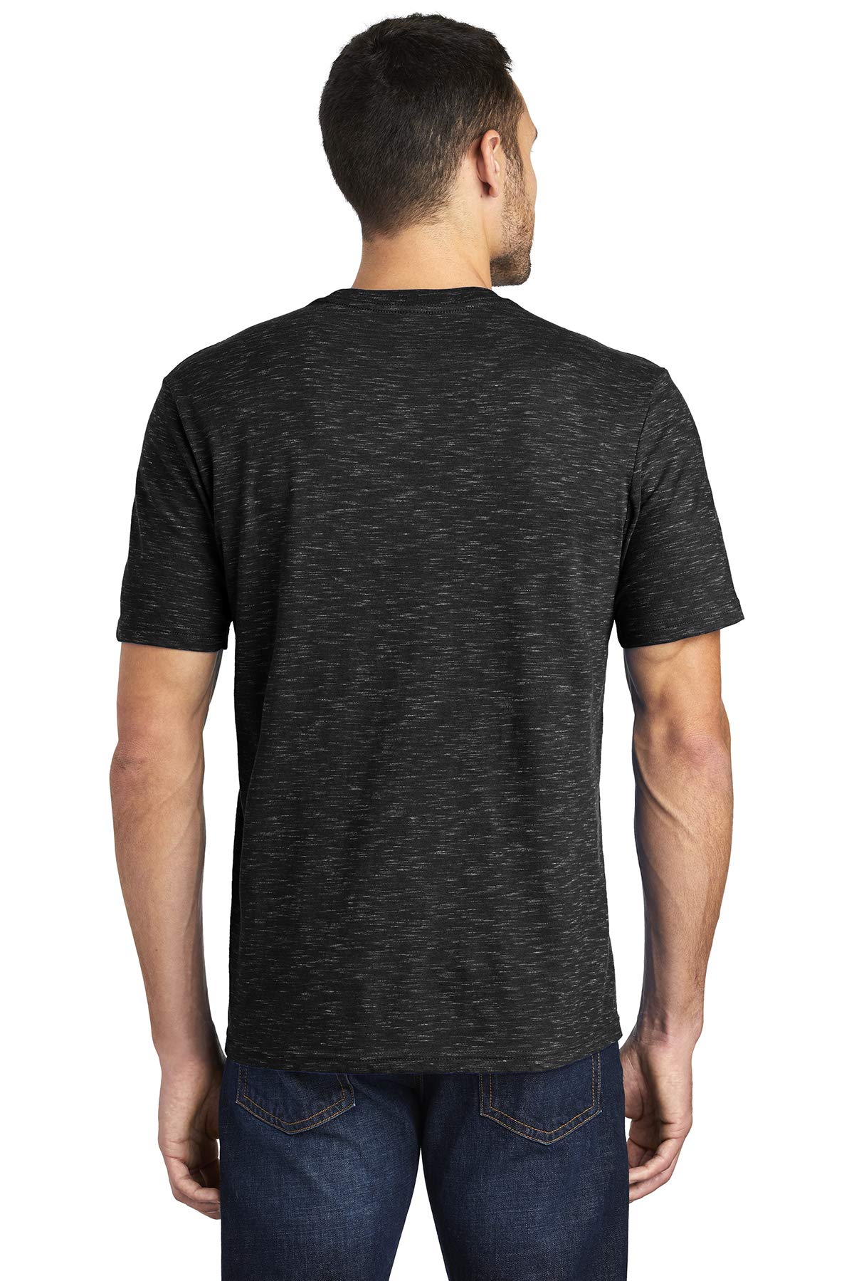 District Men's Medal Tear-Away Label T-Shirts - Comfortable Casual Tees for Everyday Wear | Gym, Workout, Street Style Fashion