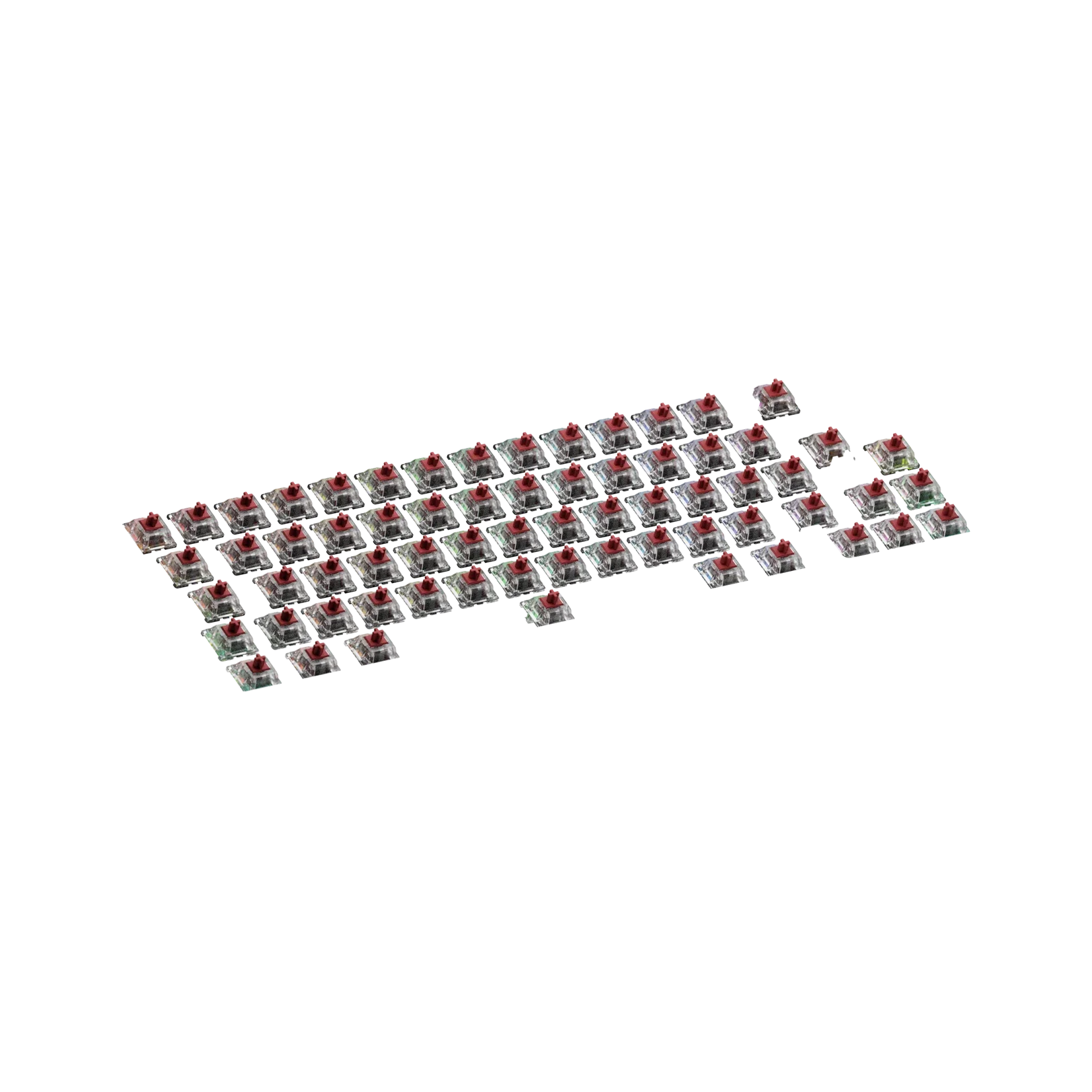 Glorious Fox Heavy MX 65 ISO Mechanical Keyboard Switches - Perfect for Gaming, Typing & Office Work