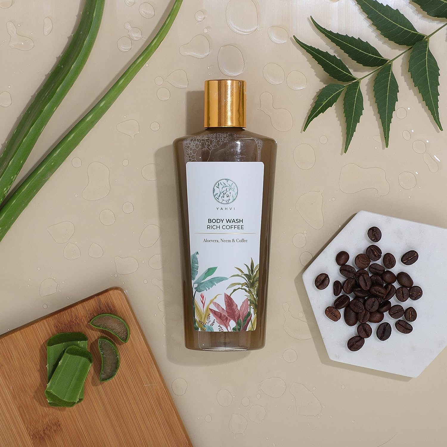 Rich Coffee Body Wash for Men & Women | Refreshing Turkish Coffee Shower Gel (250ml) | Moisturizing & Energizing for Morning & Night Showers