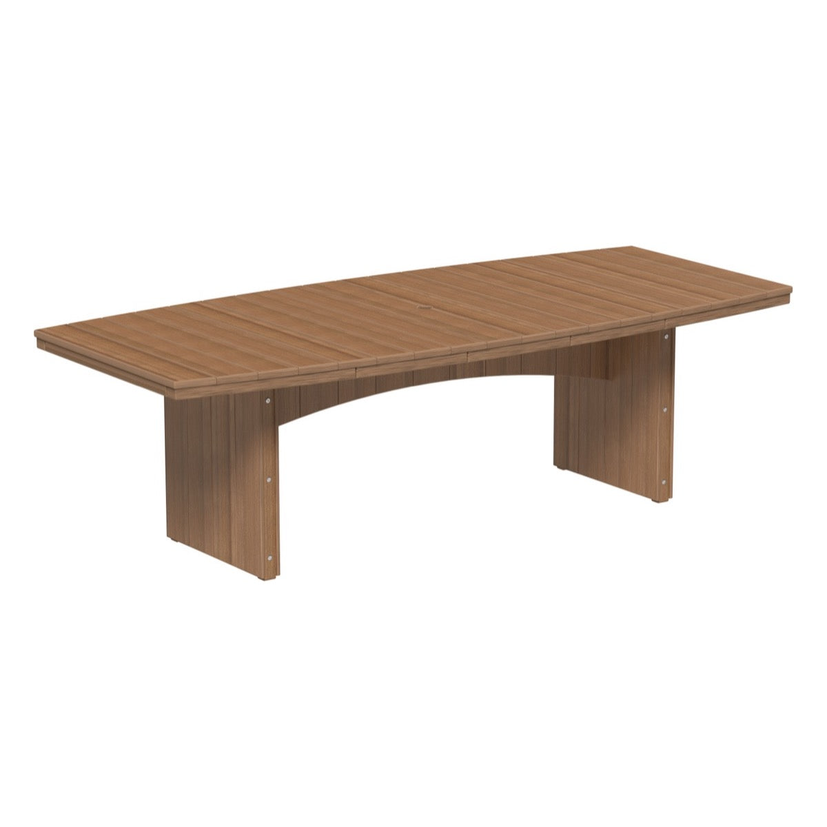 LuxCraft 48x120 Inch Oval Bar Height Dining Table - Modern Urban Style for Kitchen, Breakfast Nook & Small Space Entertaining