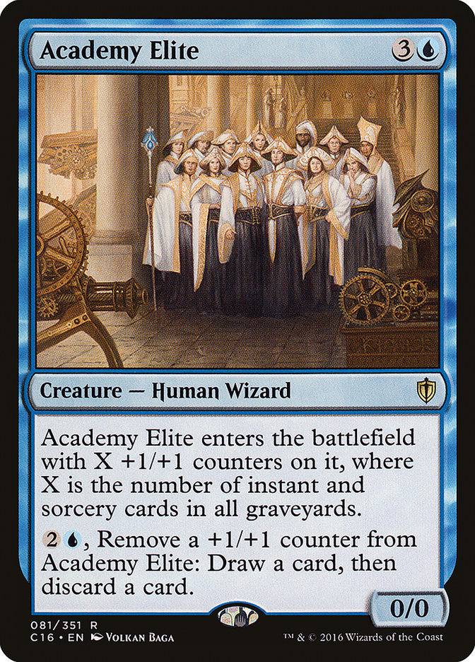 Academy Elite Commander 2016 MTG Card - Premium Magic: The Gathering Trading Card Game Collectible - Perfect for Deck Building, Tournaments & Strategy Gameplay