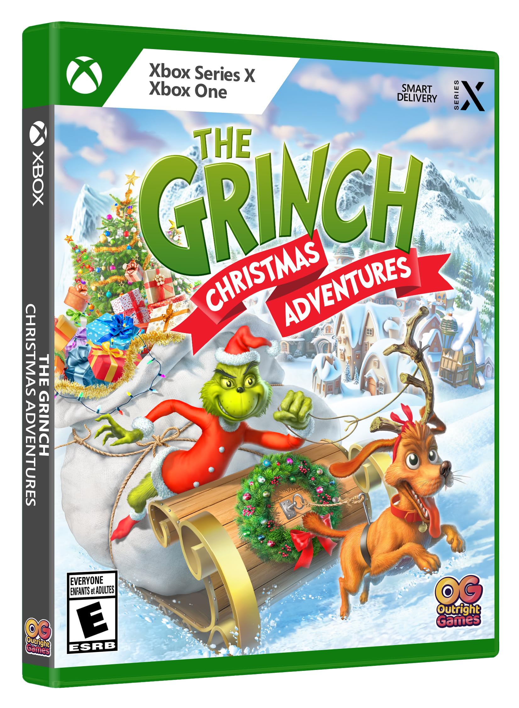 The Grinch: Christmas Adventures Game for Xbox Series X | Holiday Family Fun & Festive Gaming Experience