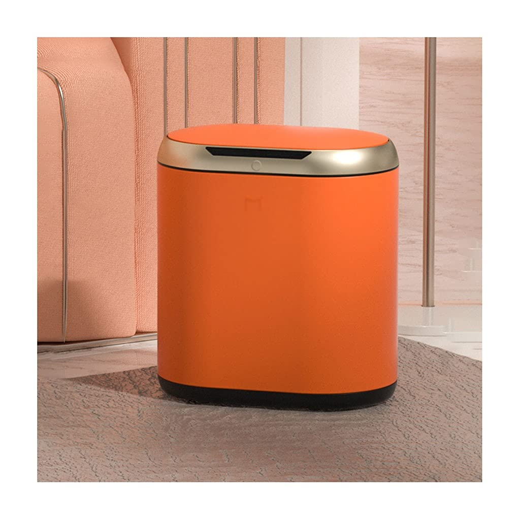 Smart Automatic Trash Can with Lid - Touchless Induction Sensor for Kitchen, Bathroom, Office, Bedroom & Living Room | Hands-Free Garbage Bin for Hygienic Waste Disposal (Ideal for Home, Restaurant & Commercial Use)