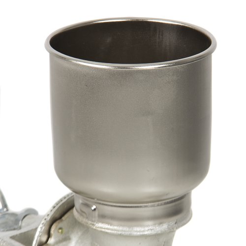 Premium Cast Iron Corn Grinder - Heavy Duty Wheat Grain & Nut Mill for Home Kitchen - Perfect for Baking, Brewing & Homemade Flour Preparation