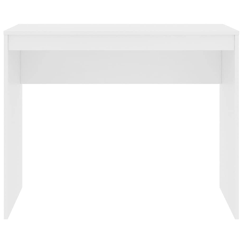 Modern White Computer Desk 35.4